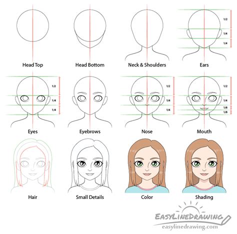 How to Draw Girl in Bikini printable step by step drawing