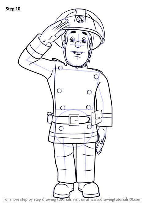 Learn How to Draw Penny Morris from Fireman Sam (Fireman