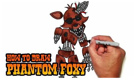 Learn How to Draw Foxy from Five Nights at Freddy's (Five Nights at