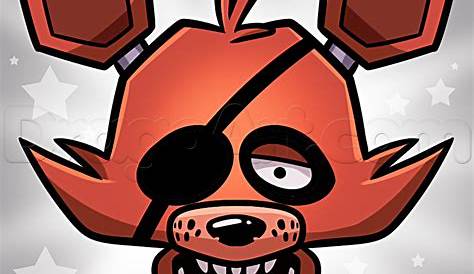 How to draw Foxy FNAF - Easy step-by-step drawing lessons for kids