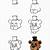 how to draw freddy fazbear step by step