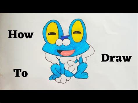 Pokemon Drawing Froakie