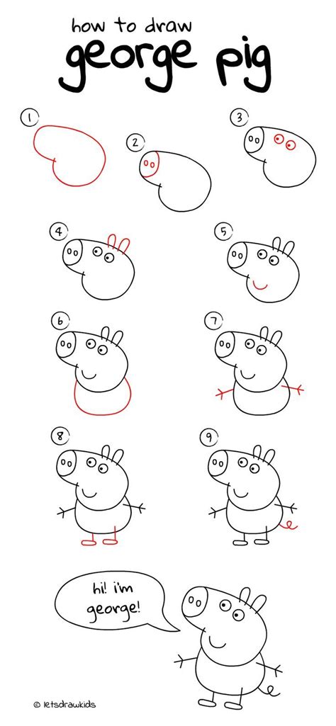 How to draw pig step by step Drawings, Art