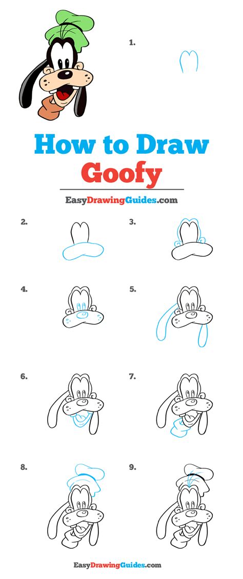 How To Draw Goofy Draw Central