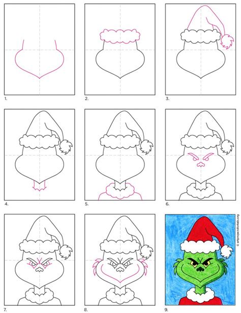 How To Draw The Grinch Hand Step By Step Howto Techno