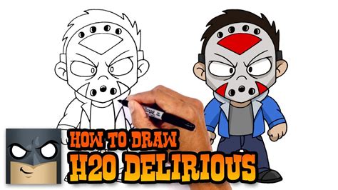H2o Delirious Mask Drawing Dowload Anime Wallpaper HD