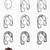 how to draw hair step by step tumblr