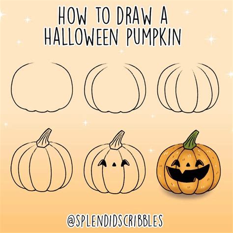 25 Easy Halloween Drawings Step By Step For Kids