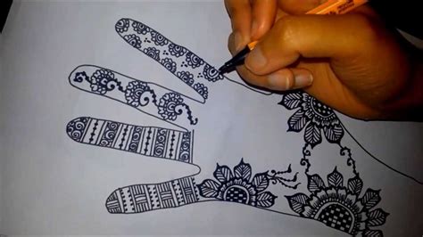 How to draw indian mehndi henna paisley. Small tutorial