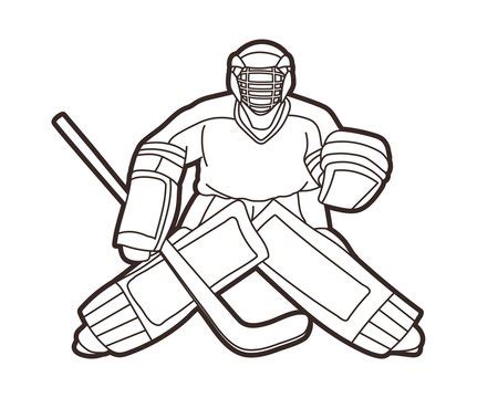 Goalie Speeder Drawing by Hockey Goalie