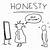 how to draw honesty