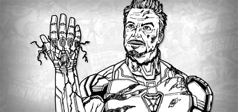 Avengers Endgame Iron Man Suit Drawing Drawing Easy