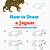 how to draw jaguar step by step
