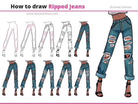 How to Draw Anime Skirts Step by Step AnimeOutline in