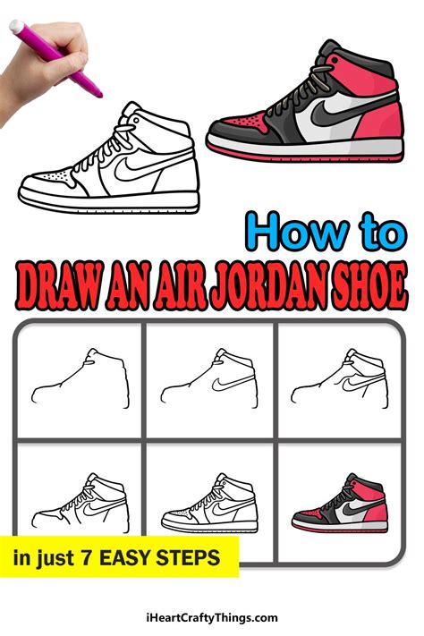 Jordan 12 Drawing at GetDrawings Free download
