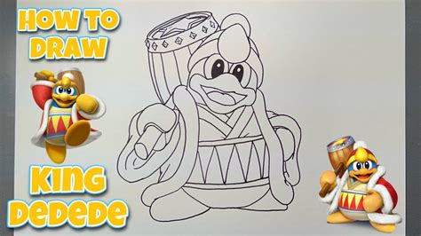 Learn How to Draw Masked Dedede from Kirby (Kirby) Step by