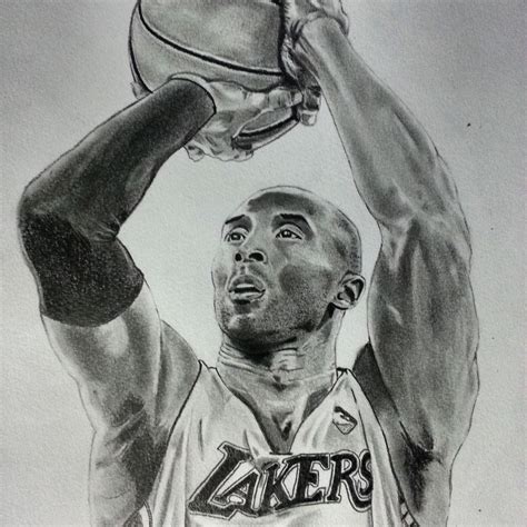 How to Draw Kobe Bryant (with Pictures) wikiHow