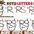 how to draw letters step by step