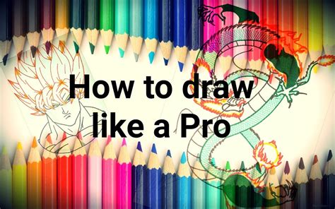 How to Draw Like a Pro 8 Steps (with Pictures) wikiHow