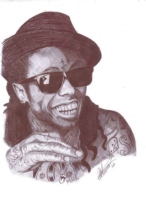 Learn How to Draw Lil Wayne (Rappers) Step by Step