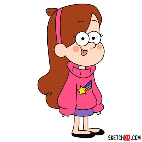 Learn How to Draw Mabel Pines from Gravity Falls (Gravity