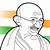 how to draw mahatma gandhi face sketch step by step