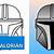 how to draw mandalorian helmet step by step