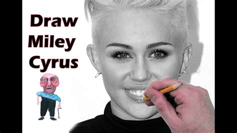 Learn How to Draw Miley Cyrus (Singers) Step by Step