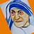 how to draw mother teresa