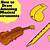 how to draw musical instruments step by step