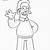 how to draw ned flanders step by step