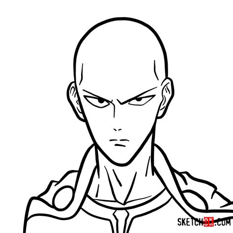 Learn to Draw Saitama from One Punch Man in 7 Easy Steps