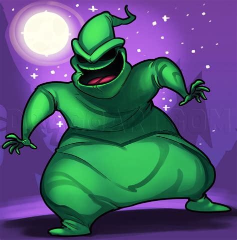 Learn How to Draw Oogie Boogie from The Nightmare Before