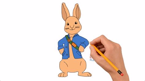 How to Draw Peter Rabbit Easy YouTube