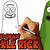 how to draw pickle rick step by step