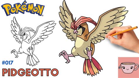 Learn How to Draw Pidgeotto from Pokemon (Pokemon) Step by