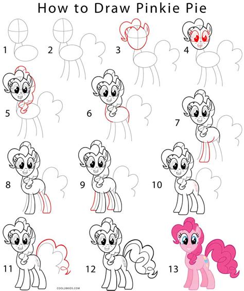 How to Draw Pinkie Pie Step by Step Video YouTube
