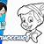 how to draw pinocchio step by step
