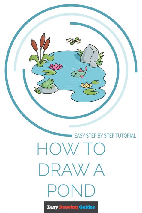 Duck scenery drawing How to draw easy scenery with duck