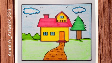 How to Draw a House Cool2bKids