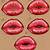 how to draw puckered lips step by step