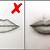 how to draw realistic lips step by step for beginners