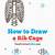 how to draw rib cage step by step