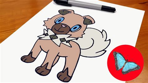 How To Draw Rockruff, Step by Step, Drawing Guide, by Dawn