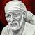 how to draw sai baba face