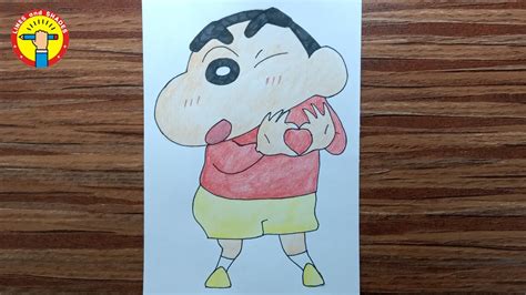 How to Draw Shin Chan Easy Step by Step Art Life YouTube