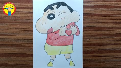 How To Draw Shin Chan Step By Step Drawing YouTube