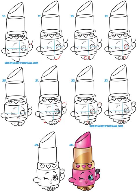 Learn How to Draw Mandy Candy from Shopkins