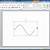 how to draw sine wave in word