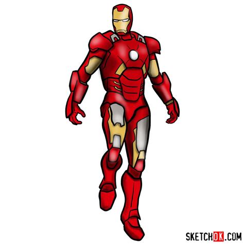 Learn How to Draw Iron Man from Avengers Infinity War